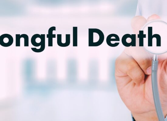 Wrongful Death Doctor talk and patient medical working at office