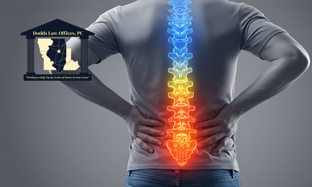 Bloomington Spinal Cord injury Attorney at Dodds Law Office, PC led by Terry Dodds.